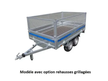 Remolque portaequipajes Toledo 39550-Lider-365 x 159 cm-Capacidad 500 kg