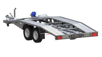 LOHR SUIZA FERROCARRIL DOBLE 450 = 200 UNI REMOLQUE TEMPO 4520 DMC 3000 KG